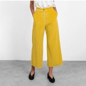 Rachel Comey high waisted wide leg corduroy pant 0 24 25 26